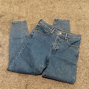 Express mom jeans